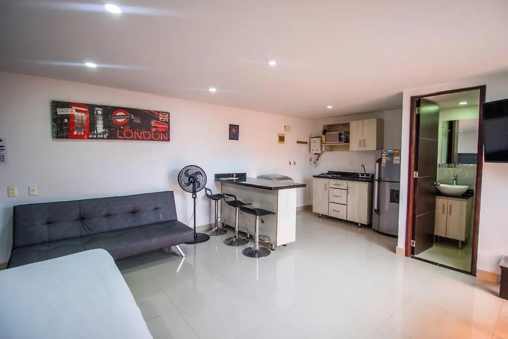 Apartamento Close To The Santa Fe Mall In Poblado 207 Medellín