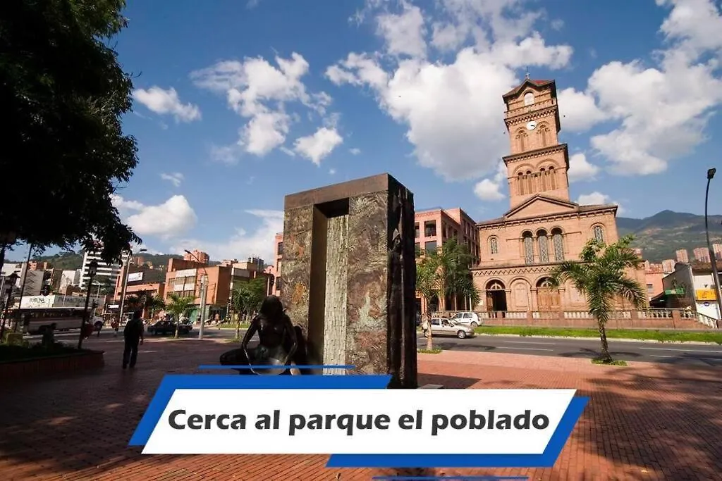 Apartamento Close To The Santa Fe Mall In Poblado 207 Medellín