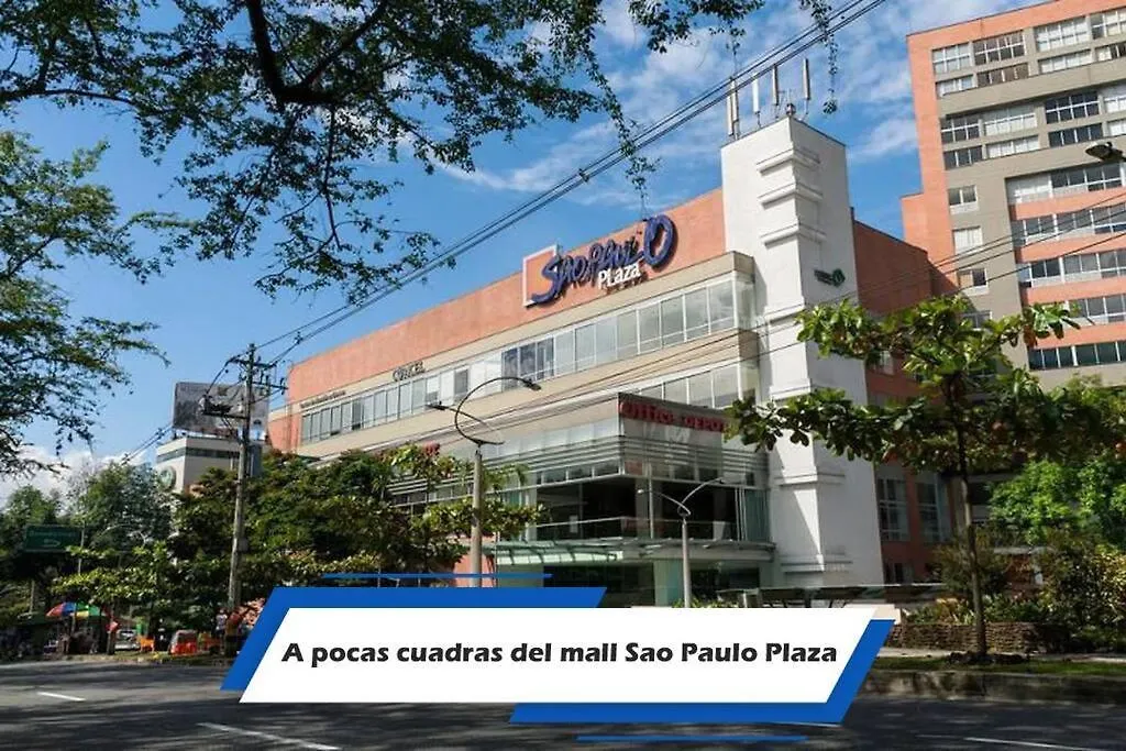 Apartamento Close To The Santa Fe Mall In Poblado 207 Medellín